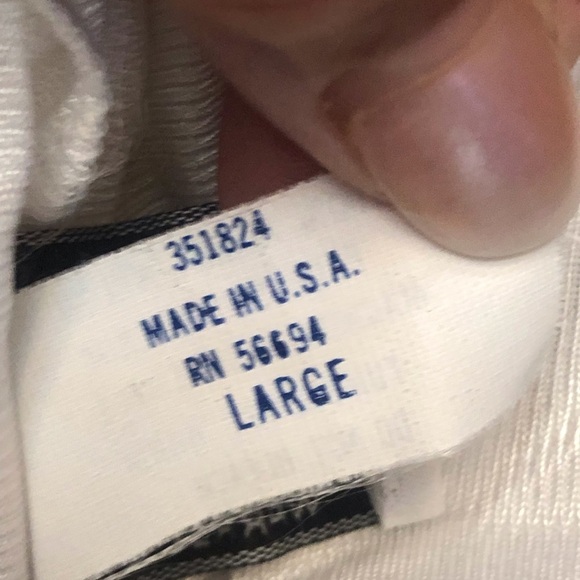 Vintage White Camisole from Improved Living Large Made in USA - Picture 5 of 10